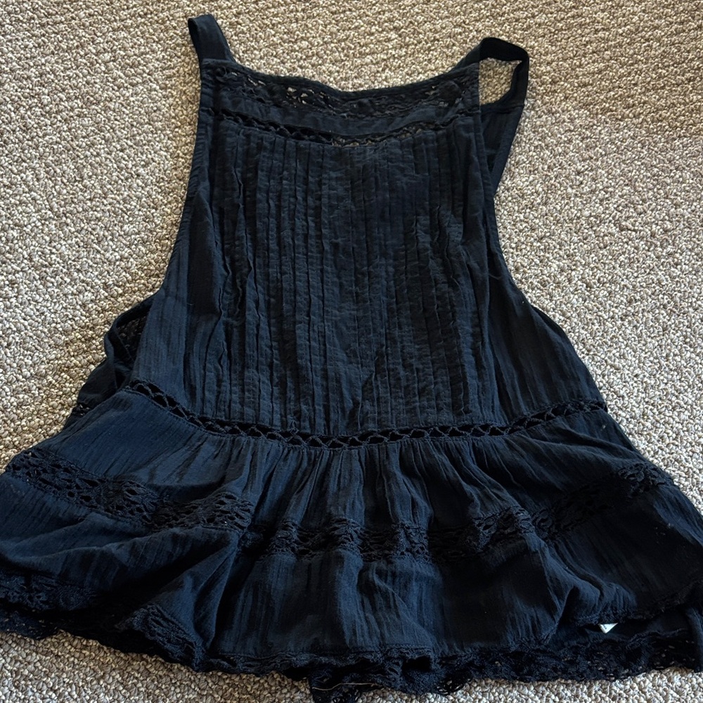 Free People Black Tank Top